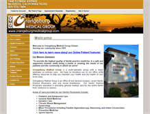 Tablet Screenshot of orangeburgmedicalgroup.com